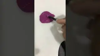 Deep magenta colour making 🖌#aesthetic #art #colourmixing #shorts