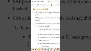 Functional vs Technical Modules in SAP #sapabap #sapclasses #abap