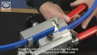 V-belt overlap welding