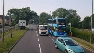 [Full Route Visual] Go Ahead London Commercial Route 773: Sutton Green - Eastbourne Pier via Redhill
