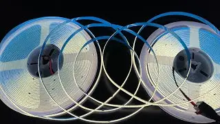 65Ft No Voltage Drop White Flexible COB LED Light Strips