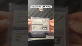 COOL Immaculate UFC Patch Auto! #shorts