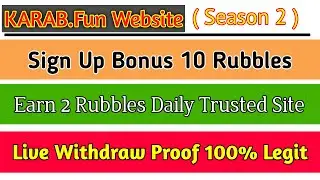 Payment Proof ||Best Rubble Mining Website 2020 || new update scam or legit