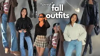 RECENT FALL OUTFITS 🍁 simple fall outfit ideas