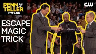 Magician Performs Chain Escape Magic Trick | Penn & Teller: Fool Us | The CW