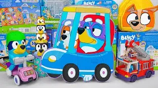 Bluey Toy Collection Unboxing Review 🐾 Mystery Granny Janet and Granny Rita Box & Bingo Backpack
