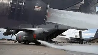 Modular Airborne Firefighting System Unit Loaded to C-130H