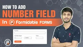How To Add Number Field In Formidable Forms In WordPress | WordPress Tutorial