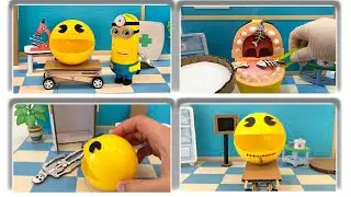 TOP 4 Pacman in the Hospital. Cardboard game. DIY
