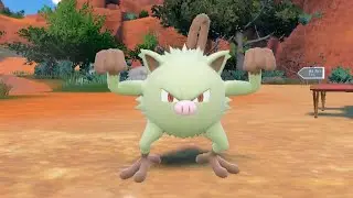 Shiny Hunting in Pokemon Violet (Mankey) #pokemon
