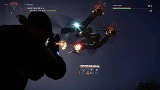 Tom Clancy's The Division 2 (Taking Down An Aerial Recon Drone) Gameplay
