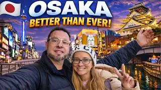 OSAKA JAPAN TRAVEL VLOG 🇯🇵 | Street Food, Shopping & Nightlife