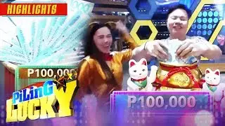 Contestant Jay-Ar bags the 100,000 jackpot | It's Showtime Piling Lucky