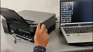 How To Connect Canon Pixma TS5350i with a USB, Print and Scan Full Guide