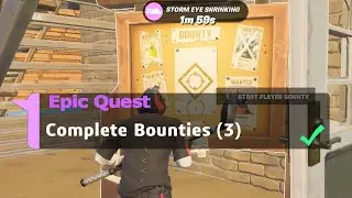 Complete Bounties (3) - Fortnite Week 6 Epic Quests