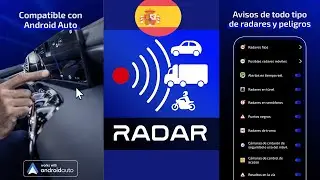 El mejor detector de radares m&oacute;viles 🔥 La Mejor alternativa a WAZE para Android Auto