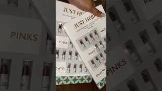 Just Herbs Ayurvedic Lipstick Set &ndash; 4 Gorgeous Shades to Try!