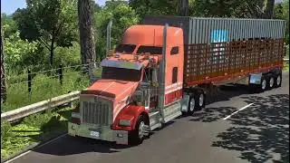 BAJANDO SANTA BARBARA CON ISX 450/ KW AERO-CAB