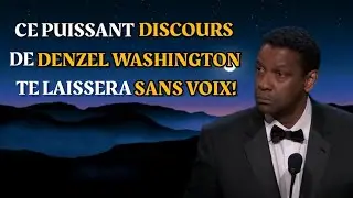 Ce puissant discours de Denzel Washington te laissera sans voix