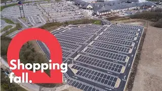 Drastic fall in numbers at Nottingham shopping mall | SWNS