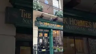 221B Baker Street London | Sherlock Homes | Museum #visitlondon #christmas #sherlockholmes