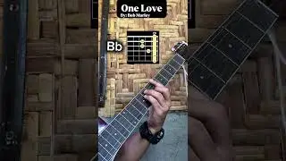 One Love by Bob Marley|GUITAR TUTORIAL