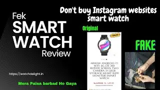 don't buy Instagram website smartwatch fraudscam|Instagram  se कुछ भी ऑर्डर मत करना @gajab_5facts