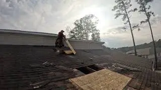 Un dia normal de trabajo en el roofing