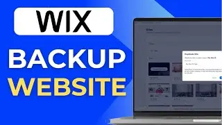Backup Wix Website Tutorial 2025  How To Take Backup Of Wix Website  Download Wix Backup