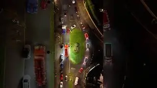 Southport Christmas Truck Parade ​⁠@DJI #dji #drone