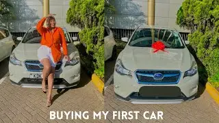 BUYING MY FIRST CAR