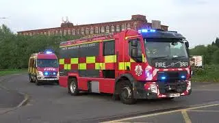 *LIFE RISK* Ashton Technical Response Units Turning out To an Unknown Life Risk Incident | GMFRS