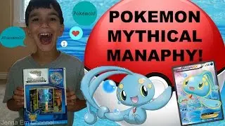 Pokemon Mythical Manaphy Collection Box Opening! Generations - Jenna Em Channel