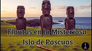 Flauta Relajante de Isla de Pascua &ndash;  Flauta ancestral y esp&iacute;ritus del oc&eacute;ano.