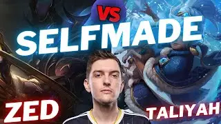SELFMADE | ZED VS TALIYAH | MID GAMEPLAY | Patch 15.17 / Season 15 | #LeagueofLegends