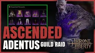 Throne & Liberty - Ascended Adentus Guild Raid | Invocator PoV | Nostalia 
