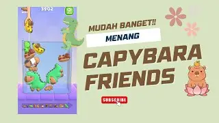 WIN CAPYBARA FRIENDS | CUTE EASY GAME | SATISFYING GAME | MERGE FELLAS | CAPYBARA FRIENDS