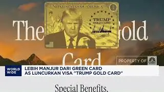 AS Rilis Visa &lsquo;Trump Gold Card&rsquo; untuk Jalur Cepat Imigrasi