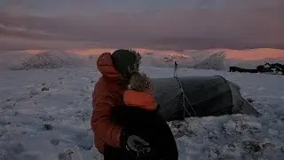 Scottish Borders Snowy Winter Wild Camp - Dec 17'