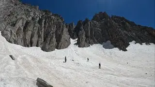 Summer couloirs in the San Juans