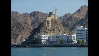 Bird's eye view of the iconic Muttrah Fort