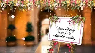 Exclusive Destination Wedding Invitation #wedding #weddingtemplates #destinationweddinginvitations