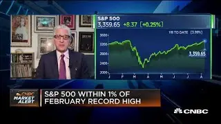 The market remains steady as value rotation story continues