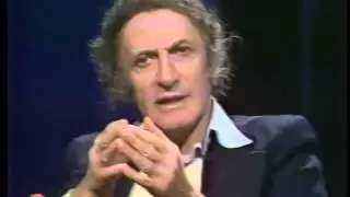 Marcel Marceau speaks about mime
