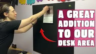 Unboxing the Large Office Cork Board Alternative | 47&rdquo;x35&rdquo; 12-Pack Felt Wall Tiles!