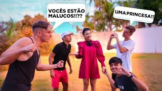 TODOS OS MENINOS ELOGIARAM MINHA NAMORADA E DEU BRlG@!!