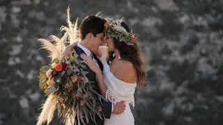 Chloe & Morgan // Desert Bohemian Elopement during COVID-19 // Catalina Mountains, AZ
