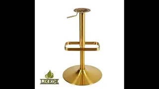 Gold Stool Bar Base