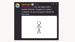 Playing a stickman RPG with a discord server