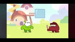 Om Nom And The Bubble Square 